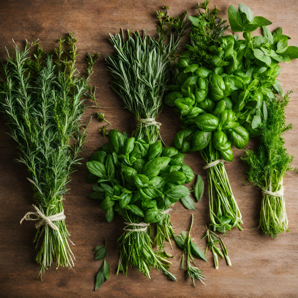 bundle of herbs