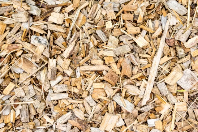 wood chips representing brown materials