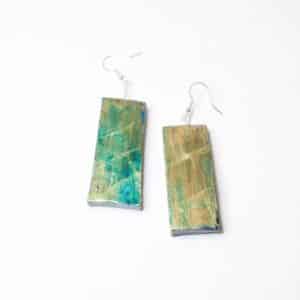hand painted earrings