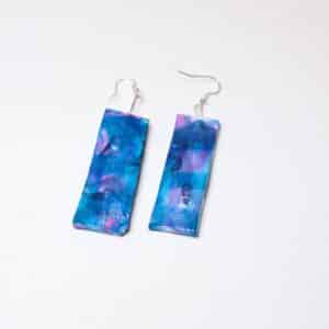 hand painted earrings
